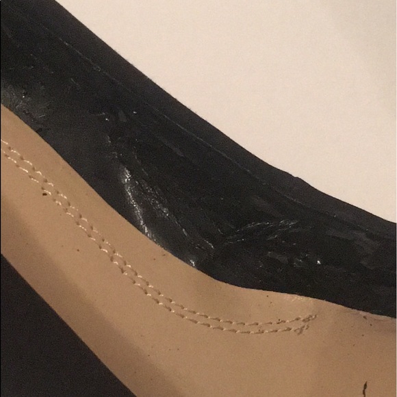 Ellen Tracy Patent Leather Wedge Pumps - Picture 11 of 13